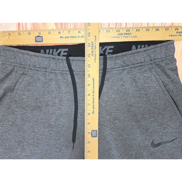 Nike Dri-Fit Mens Grey Athletic Joggers Pants Size Large - Picture 6 of 7